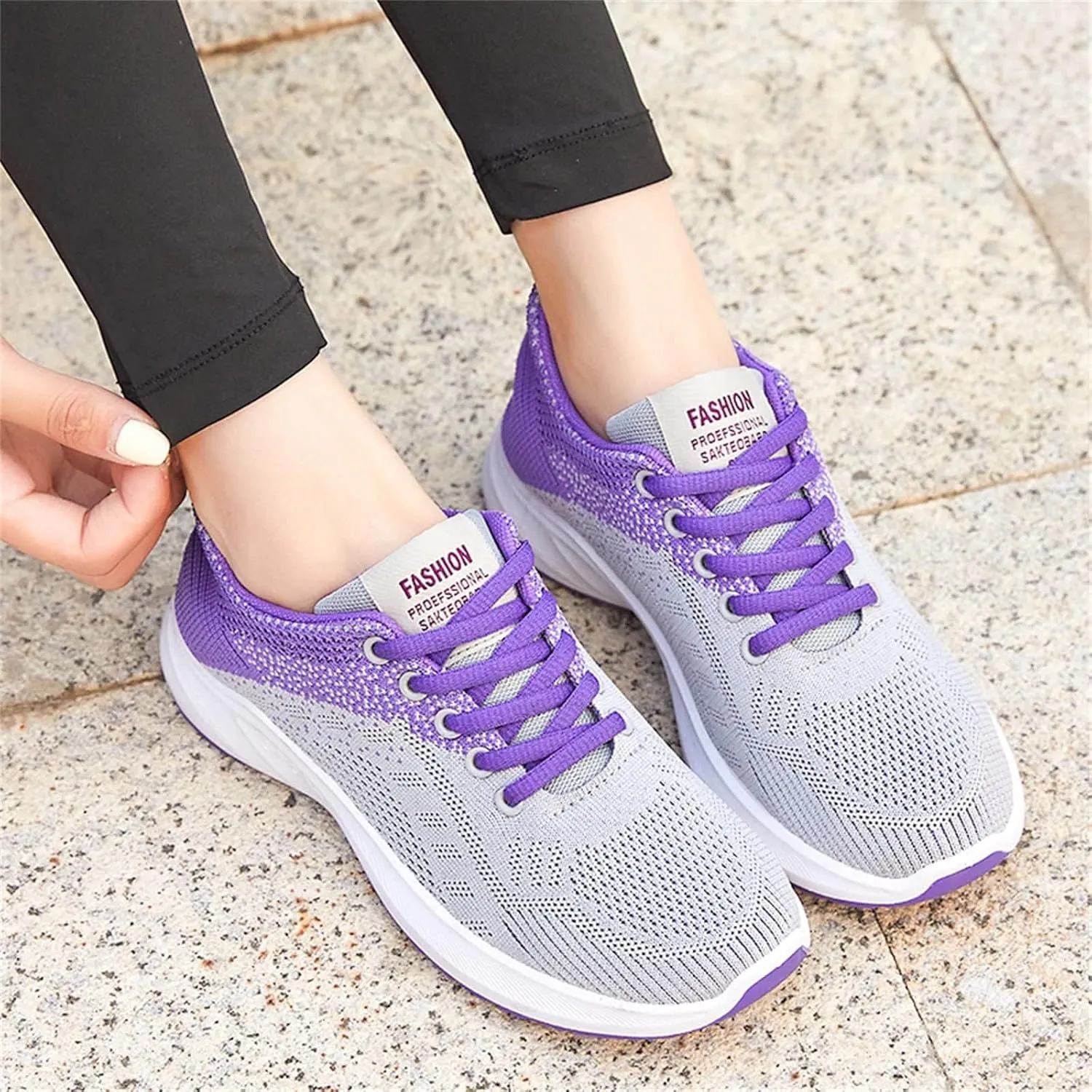 10 Wide Womens Sneakers Black Comfy Shoes for Women Dressy Walking Shoes for Women 2023 Arch Support Women Sneakers Size 10 Slip On Zapatos Negros De Vestir Bajos Para Mujer