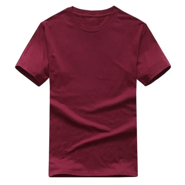 2018 New Solid color T Shirt