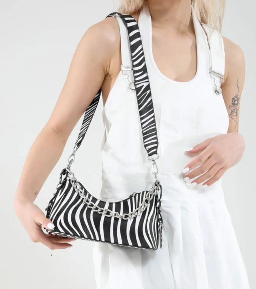 2025 Crescent Shoulder Bags for Women Trendy Tote Handbag Clutch Purse with Zipper Closure Hobo