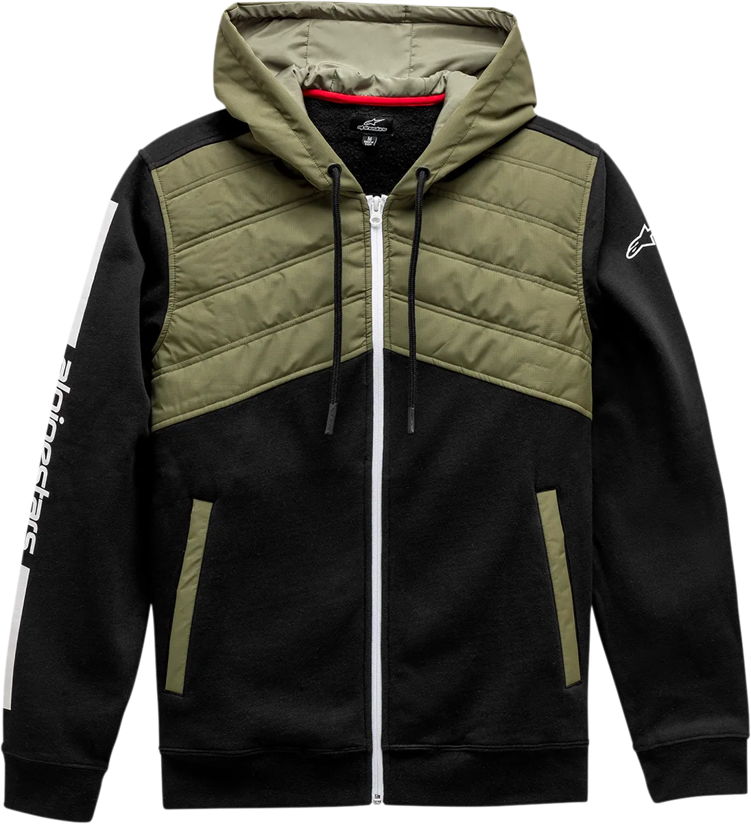 ALPINESTARS Alltime Hybrid Jacket - Black/Olive - Large 1211110021067L