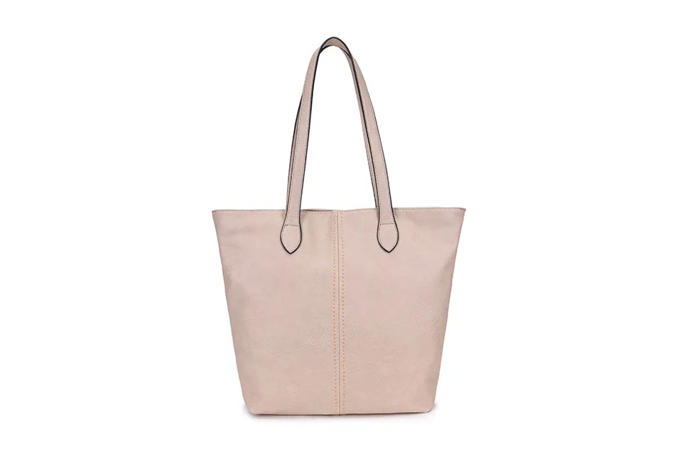Andrea Shopper Handbag Beige