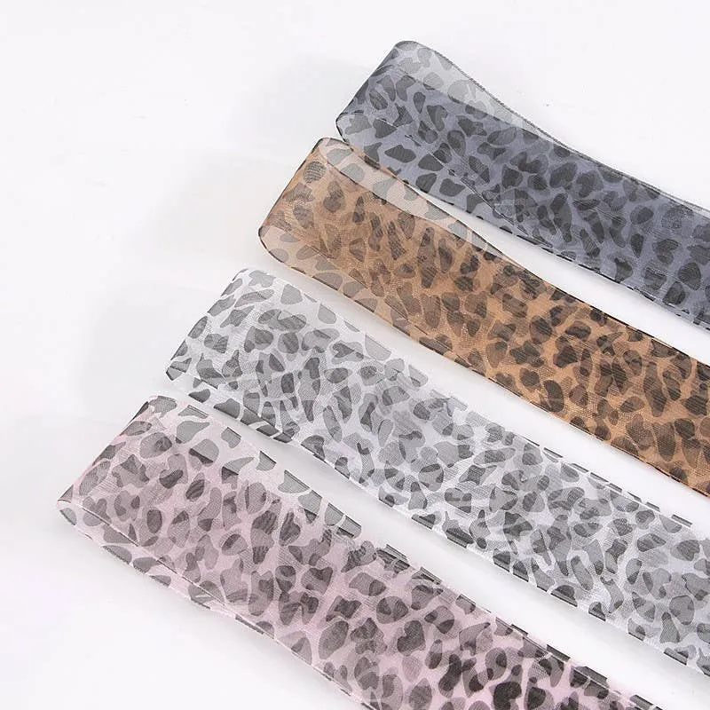 Animal Sneaker Shoe Lace Satin ORGANZA PAIR