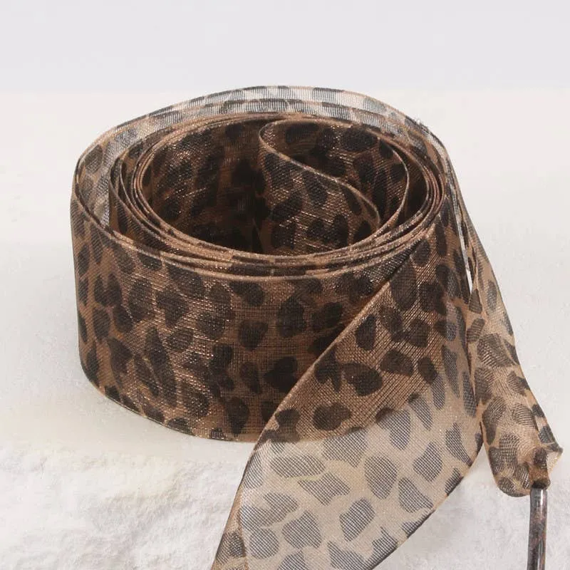 Animal Sneaker Shoe Lace Satin ORGANZA PAIR