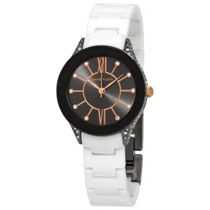Anne Klein Gunmetal Dial Ladies Watch 2389GYWT