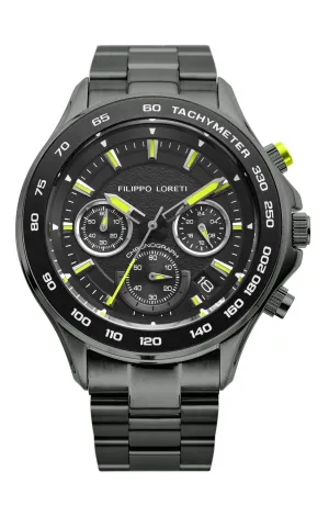Ascari NightYellow Racer Black Bracelet