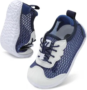 BARERUN Toddler Water Shoes Barefoot Kids Water Shoes Boys Girls Aqua Socks Quick-Dry Breathable Toddler Sandals Slip on Indoor Outdoor Walking Shoes for Beach Swim Pool