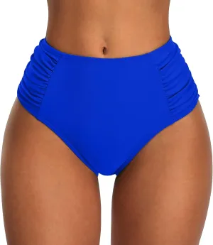 beautyin Bikini Bottoms for Women Cheeky Bathing Suit Bottoms Only Athletic Swim Brief