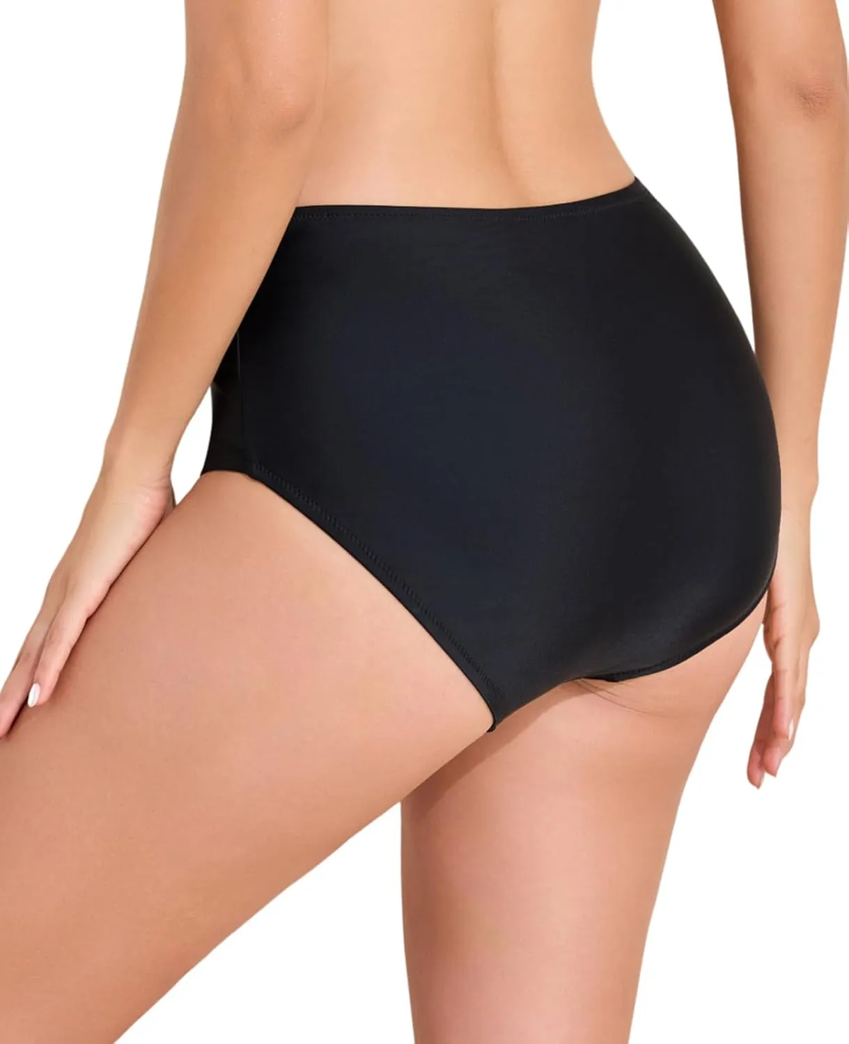 beautyin Bikini Bottoms for Women Cheeky Bathing Suit Bottoms Only Athletic Swim Brief