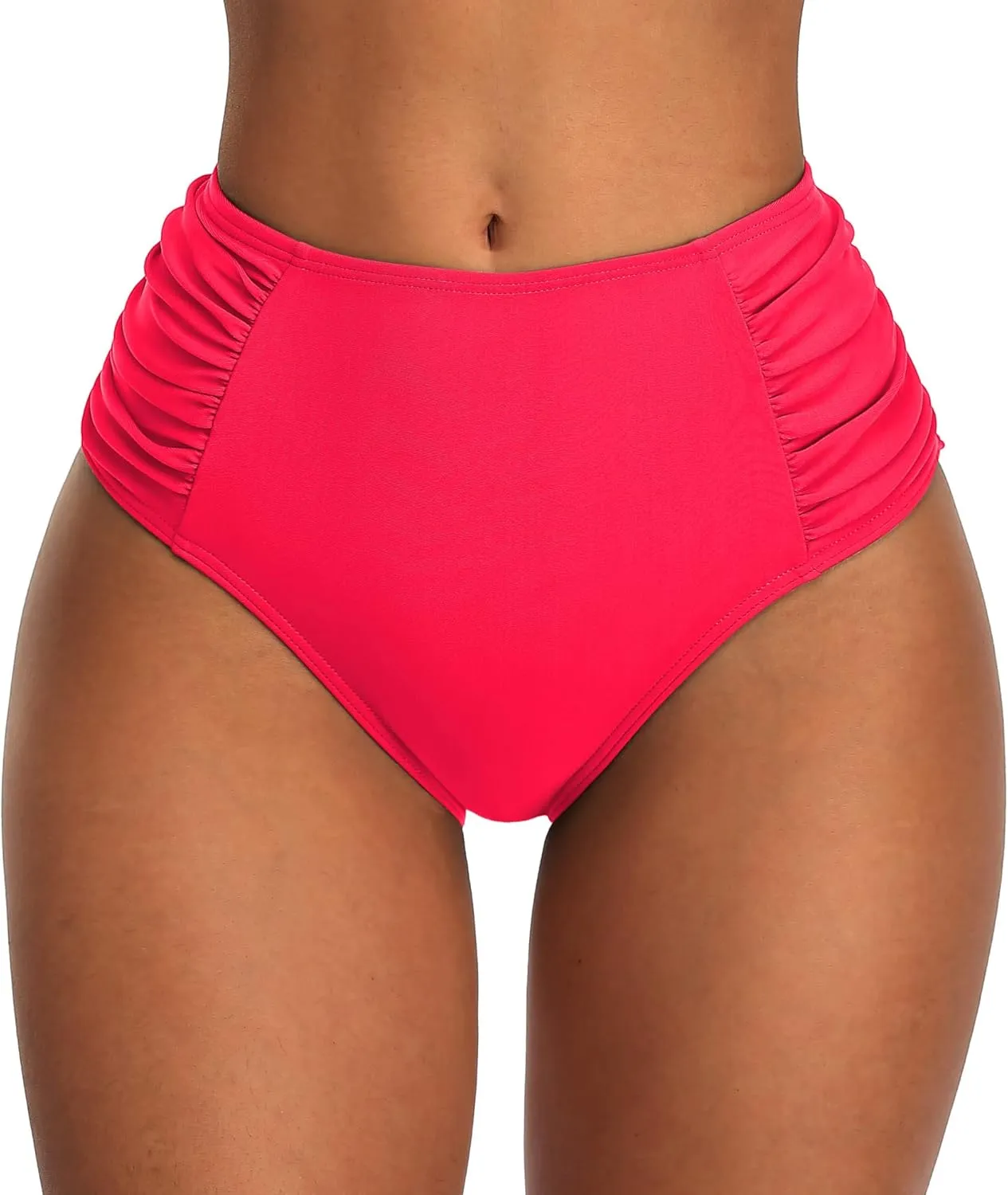 beautyin Bikini Bottoms for Women Cheeky Bathing Suit Bottoms Only Athletic Swim Brief