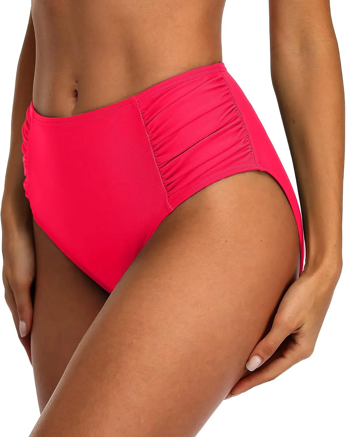beautyin Bikini Bottoms for Women Cheeky Bathing Suit Bottoms Only Athletic Swim Brief