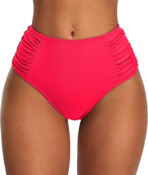 beautyin Bikini Bottoms for Women Cheeky Bathing Suit Bottoms Only Athletic Swim Brief
