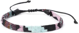 Boho Bracelets for Women,Adjustable Braided Bracelets Bulk Woven Friendship Bracelet Handmade Festival Accessory Jewelry Gift