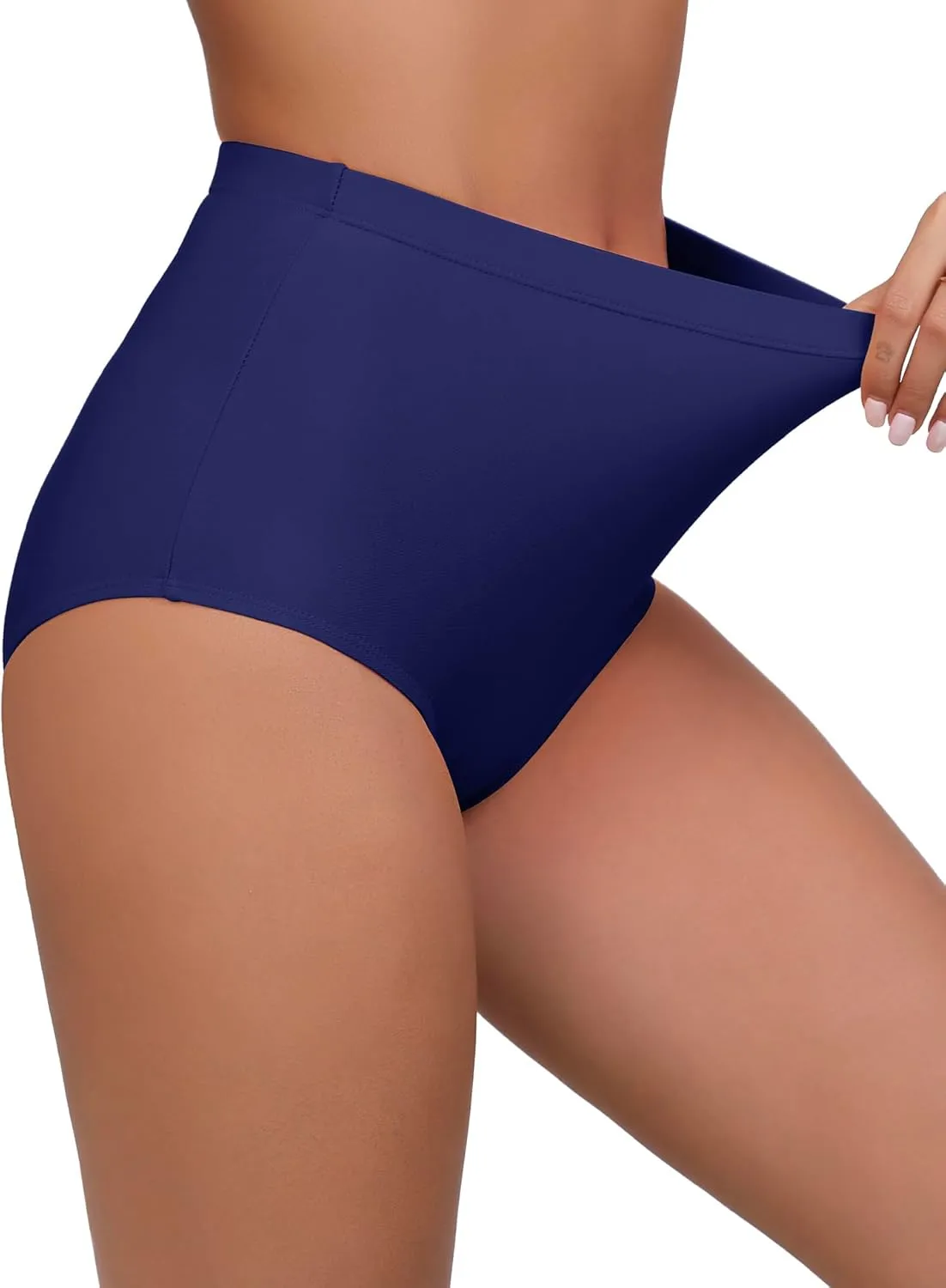 Bonneuitbebe Women Swim Bottoms High Waisted Bikini Bottom Full Coverage Swimsuit Bottoms Bathing Suit Bottom