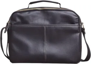 Briefcases Mens Messenger Shoulder Bags Genuine Leather Casual Daypacks Travel Bags Waist Packs