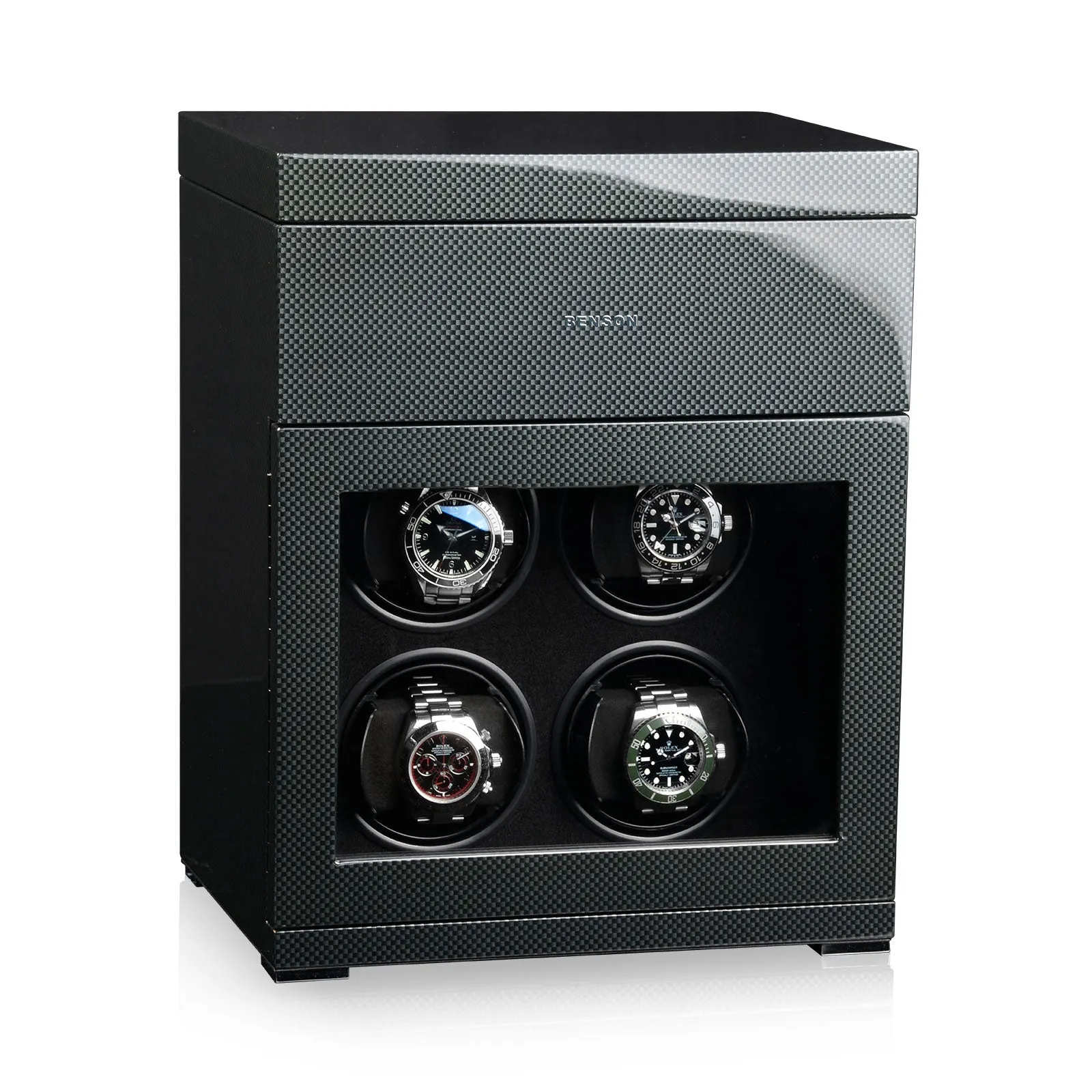 BSN Watch Winder Black Series 4.16 CF Carbon