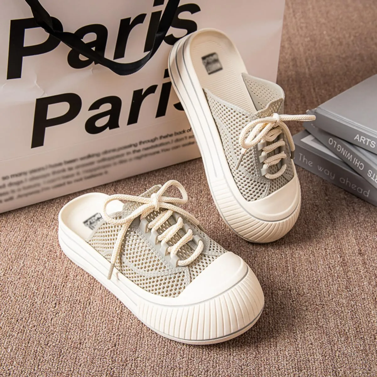 Clogs for Women Slip on Shoes Platform Mule Sneakers Soft Breathable Lightweight Outdoor Sandals