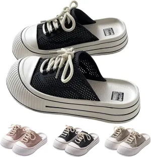 Clogs for Women Slip on Shoes Platform Mule Sneakers Soft Breathable Lightweight Outdoor Sandals