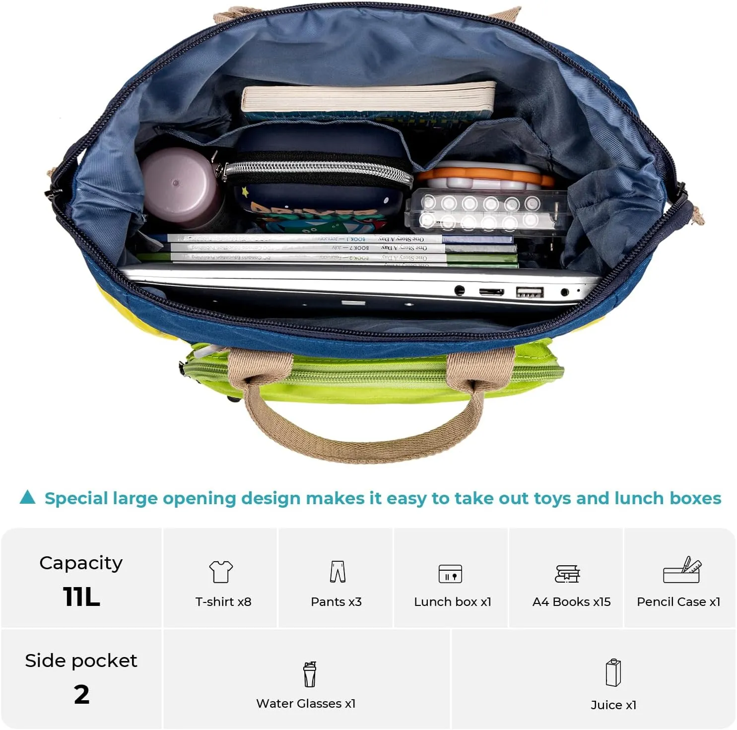 CLUCI Toddler Backpack For Boys, Toddler School Backpack For School & Travel, Small Kids Child Backpacks, Preschool Kindergarten Elementary Diaper bag Daycare Backpack For Kids 2-4No Velcro