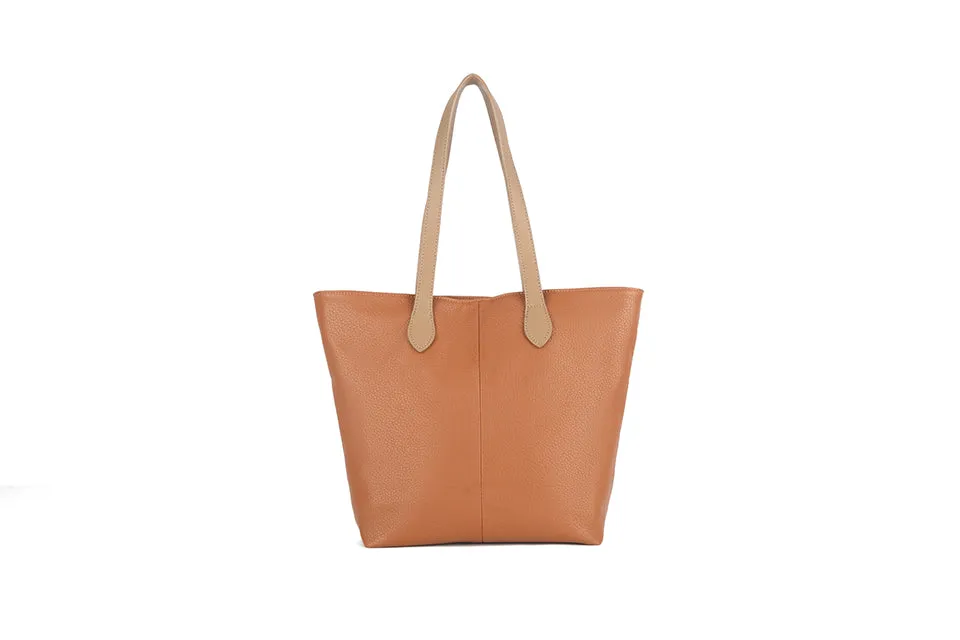 Colter Shopper Handbag Tan