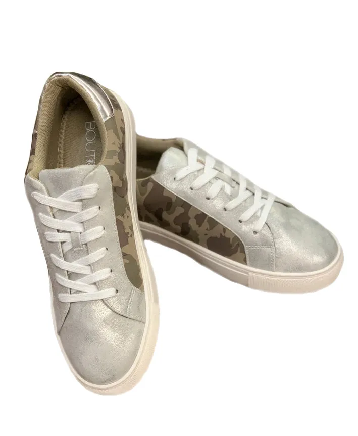 Corkys Womens Bolt Fashion Slip On Platform Sneaker