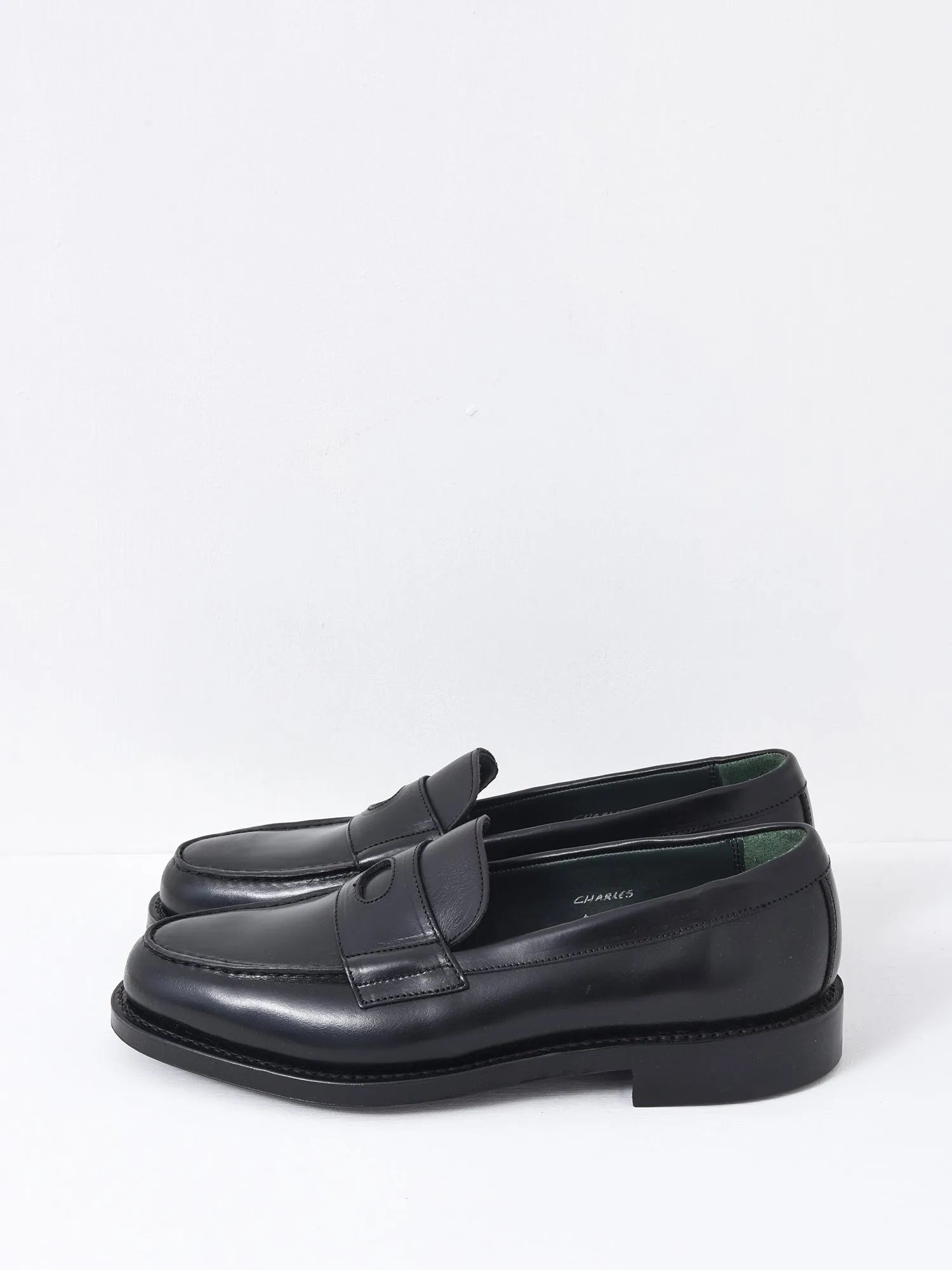 DRAKES CHARLES LOAFER CHROMEXCEL BLACK