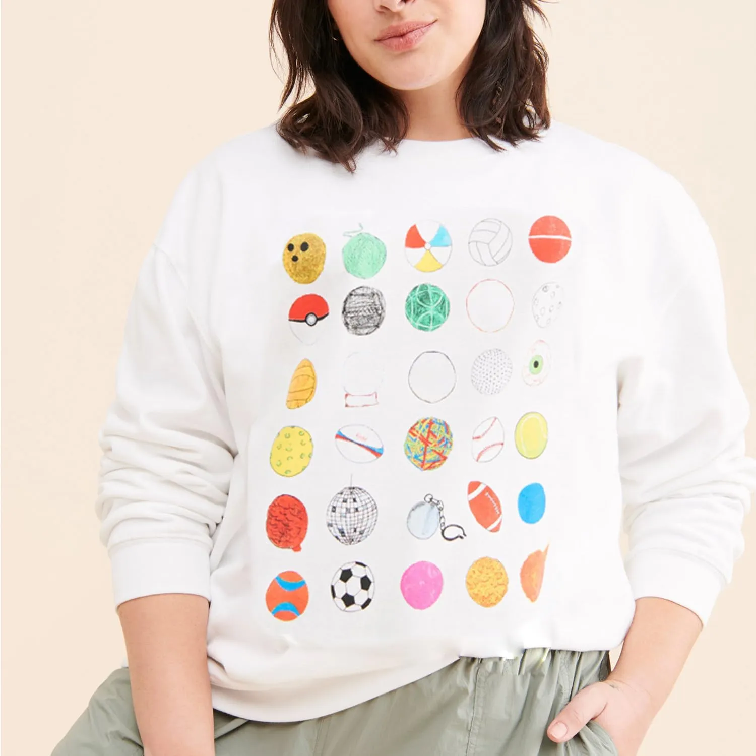 DSORVICD Women Cute Graphic Sweatshirt Y2k Oversized Long Sleeve Pullover Casual Loose Fit Hoodies Teen Girls Streetwear