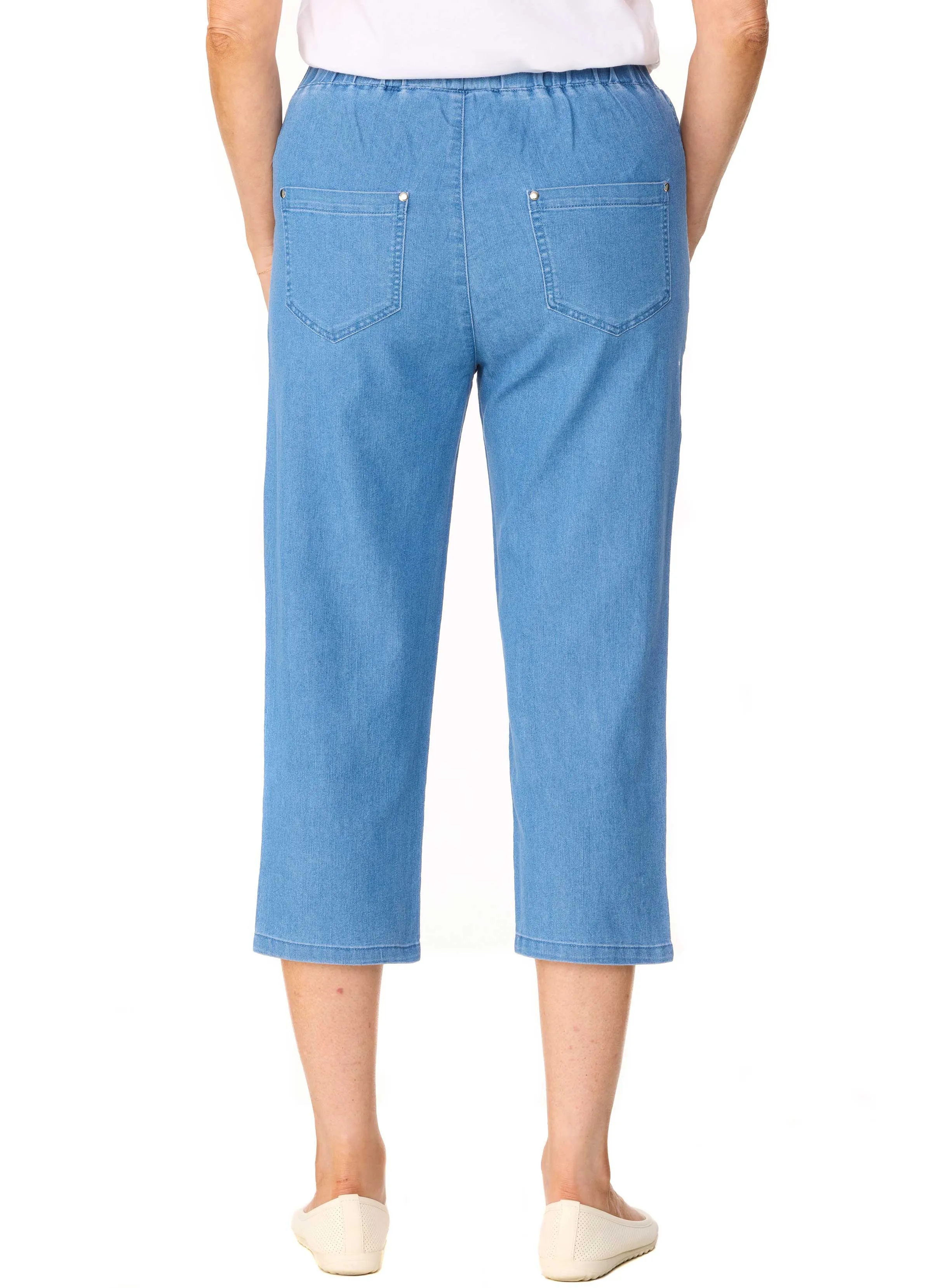 EVANSLEA JEANS- CHAMBRAY