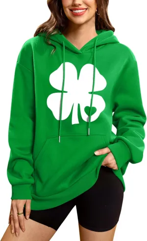 For G and PL Women's St. Patrick's Green Hoodie