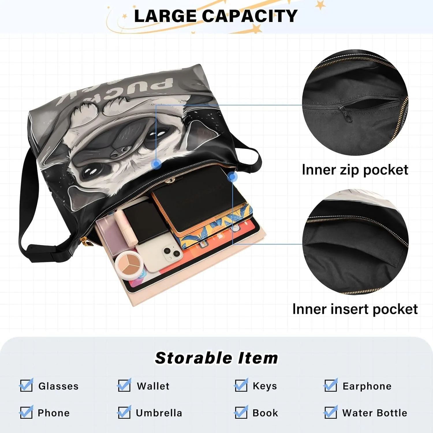 GAIGEO Football And Soccer Leather Satchel Shoulder Bag, Women's Shoulder Bags, Large Crossbody Bag