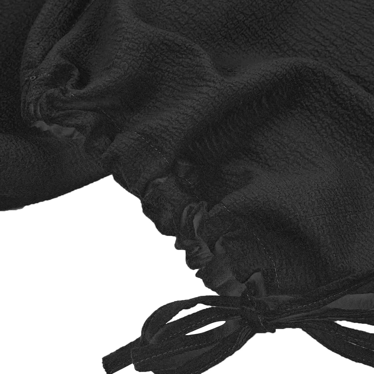 GIERIDUC Linen Pants Women Summer Casual Elastic Drawstring Pants Wide Leg Baggy Trousers with Pockets Loose Fitted Capris