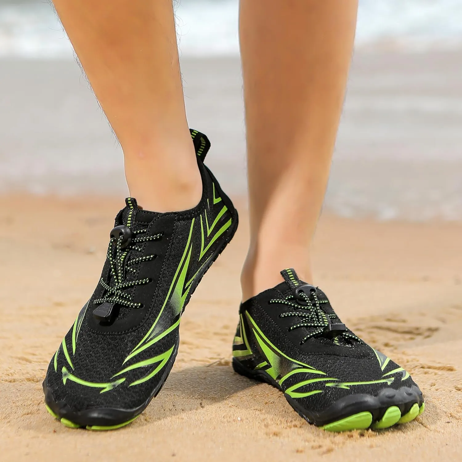 Grounded Footwear for Women Beach Vacation Shoes Hiking Barefoot Shoes Wide Toe Box Lightweight Comfortable Shoe for Neuropathy Soft Flats Casual Sneakers
