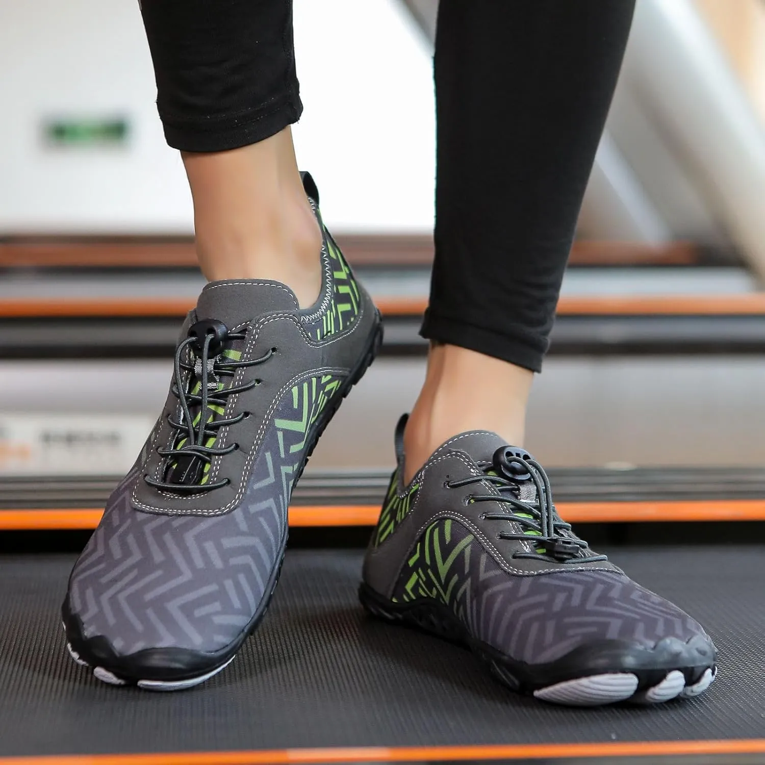Grounded Footwear for Women Hike Barefoot Shoes Wide Toe Box Zero Drop Summer Beach Shoes Casual Comfortable Walking Shoe Non Slip Neuropathy Socks for Women Lightweight Breathable Sneakers 2025