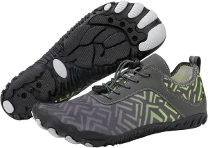 Grounded Footwear for Women Hike Barefoot Shoes Wide Toe Box Zero Drop Summer Beach Shoes Casual Comfortable Walking Shoe Non Slip Neuropathy Socks for Women Lightweight Breathable Sneakers 2025