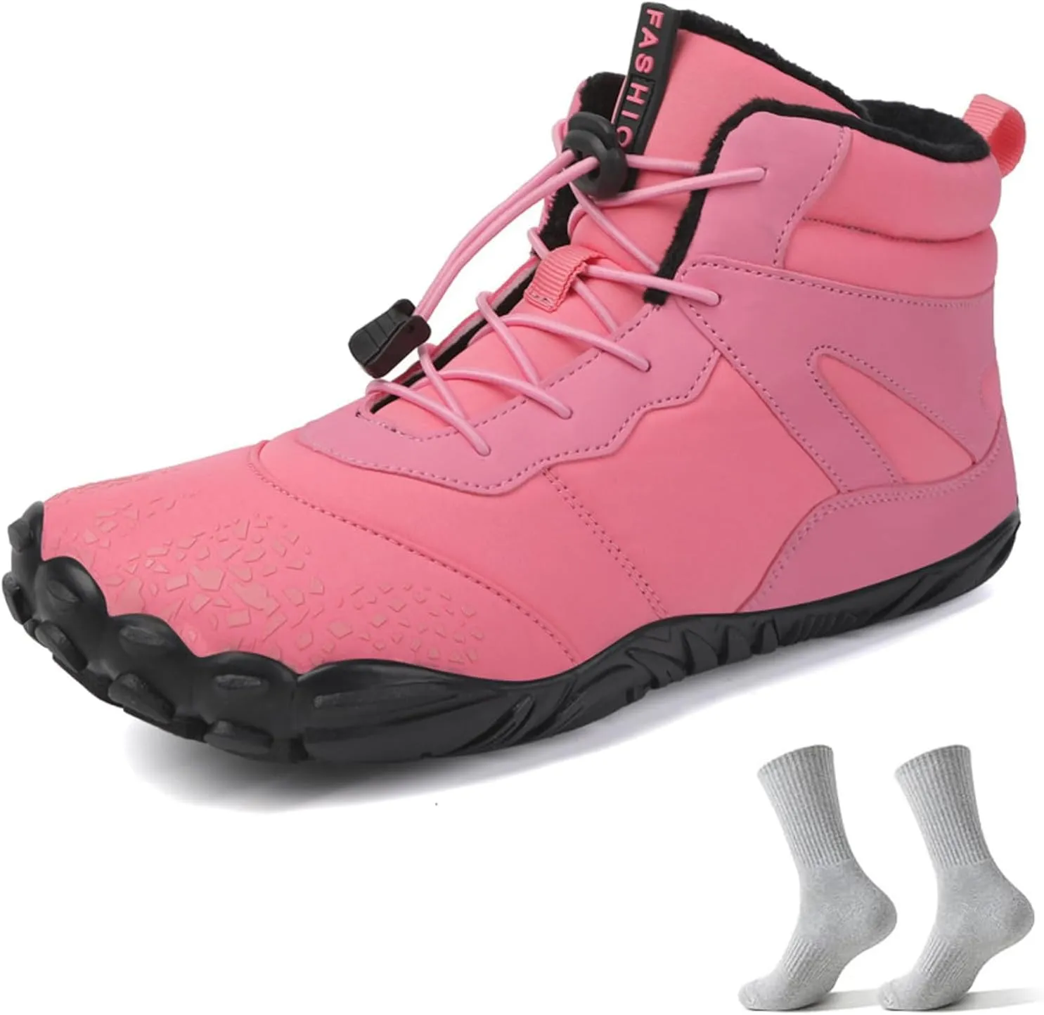 Grounded Winter Footwear For Women,Winter Footwear Barefoot Womens Boots Men,Warm Non-Slip Waterproof Barefoot Shoes