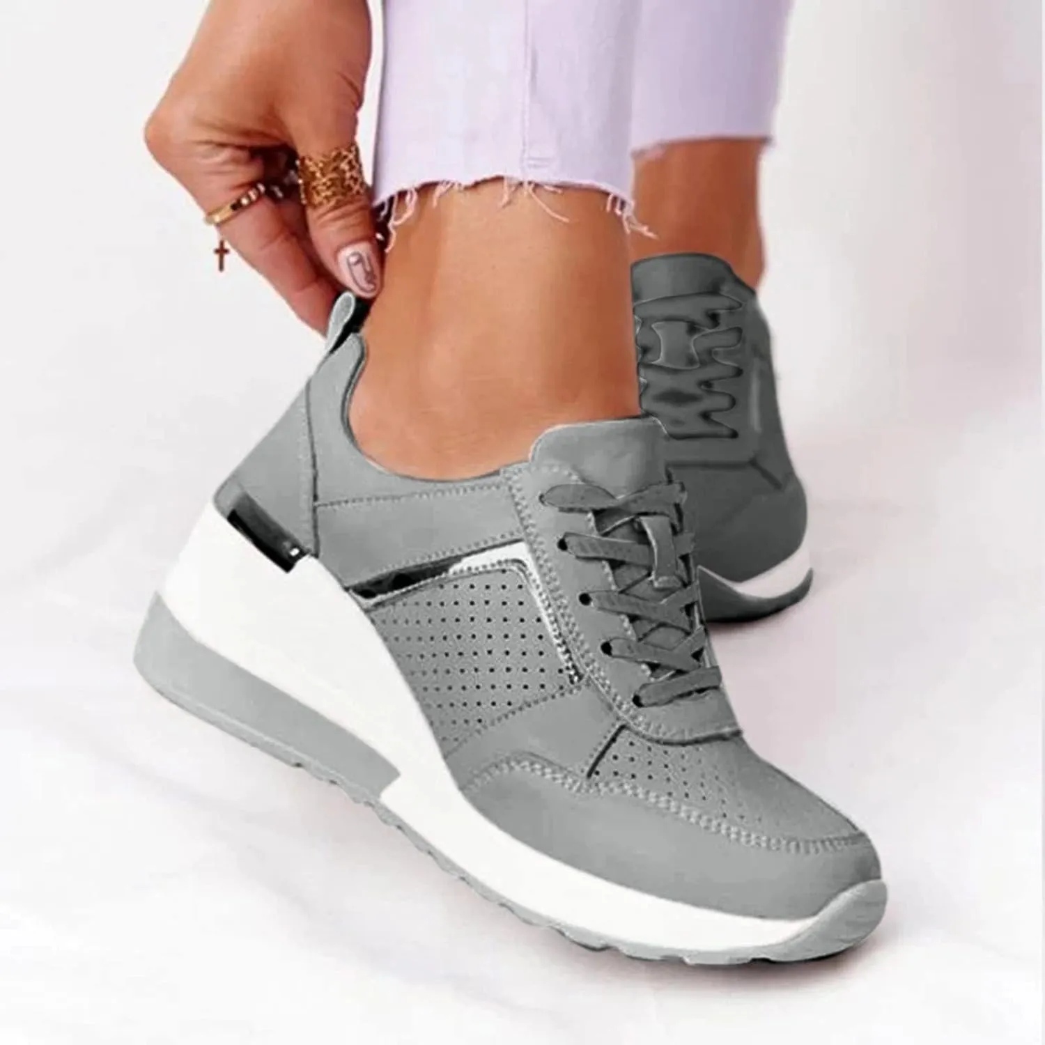 Gym Shoes for Women Weight Lifting Tenis OrtopDicos Mujer Womens Casual Shoes to Wear with Skinny Jeans Fashion Sneakers for Women 2023 Trendy All Black Tennis Shoes Slip Resistant Work for Women