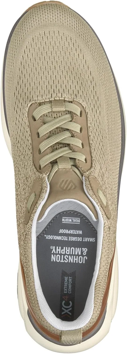 Johnston & Murphy TR4-Sport Knit U-Throat Shoes for Men  Dress Sneakers for Men, Business Casual Waterproof Shoes