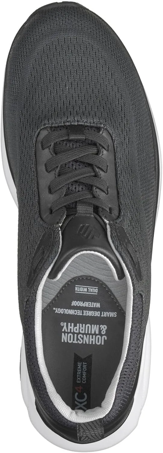 Johnston & Murphy TR4-Sport Knit U-Throat Shoes for Men  Dress Sneakers for Men, Business Casual Waterproof Shoes