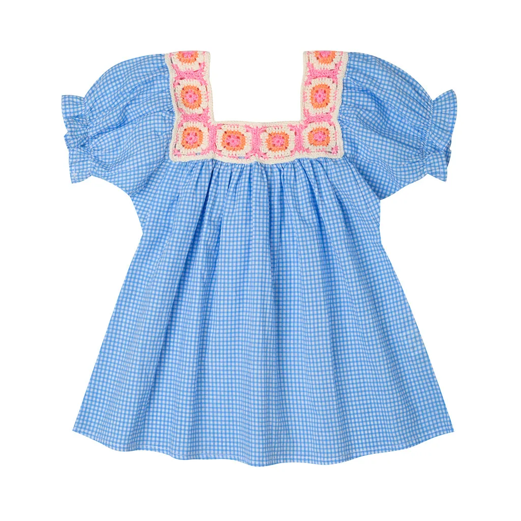 Josie Top Crochet Mini Vichy