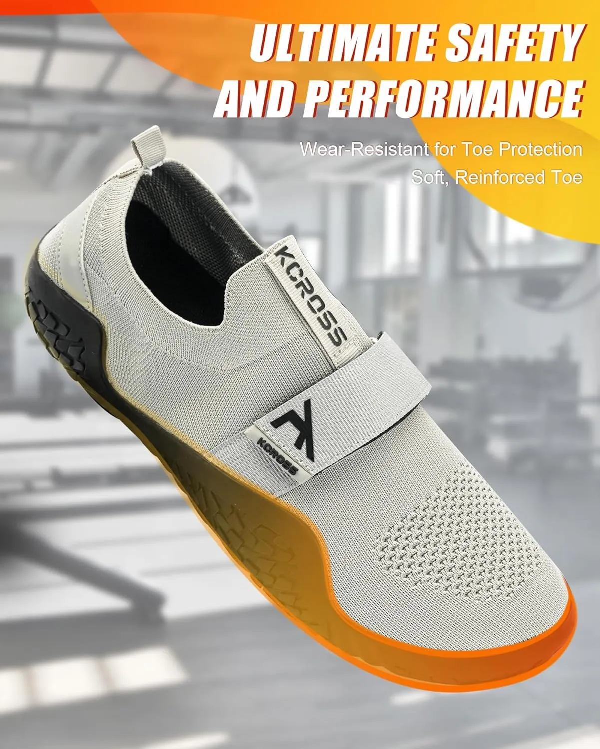 kcross Weightlifting Shoes Women, Deadlift Shoes for Men and Women Weight Lifting Shoes for Heavy Lifting Weight and Cross-Trainer, Gym Squat Shoes with Rubber Non-Slip Sole