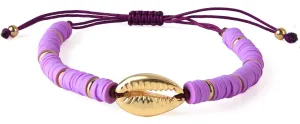 KELITCH Bohemia Heishi Beaded Bracelets Gold Shell Charm Bracelets Beach Bracelets For Women