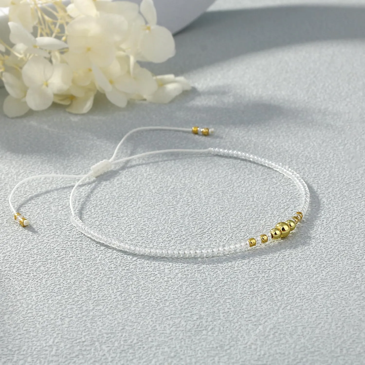 KELITCH Rainbow Strand Bracelets Stackable Miyuki Bead Bracelets Women Friendship Bracelets Bohemian Jewelry