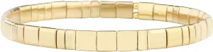 KELITCH Tila Bead Bracelets Bohomian Stackable Stretch Bracelets Women Tennis Handmade Friendship Bracelets