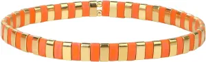 KELITCH Women Friendship Stretch Bracelets Handmade Wrap Colorful Strand Bracelets Fashion Beach Bracelets