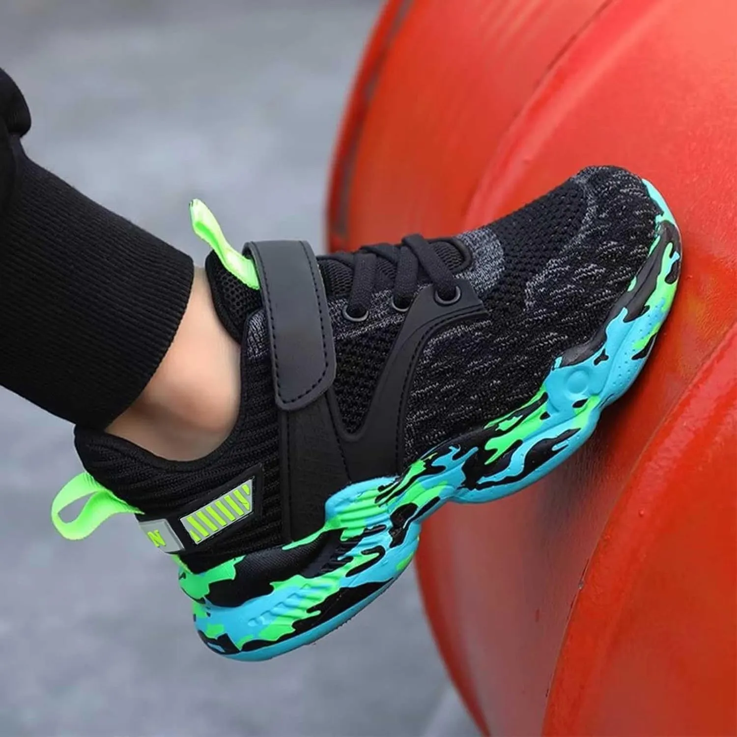 Kids Running Tennis Shoes Athletic Sport Jogging Lightweight Breathable Sneakers for Boys Girls Casual Shoes