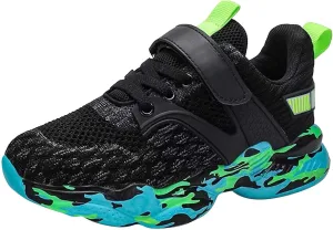 Kids Running Tennis Shoes Athletic Sport Jogging Lightweight Breathable Sneakers for Boys Girls Casual Shoes