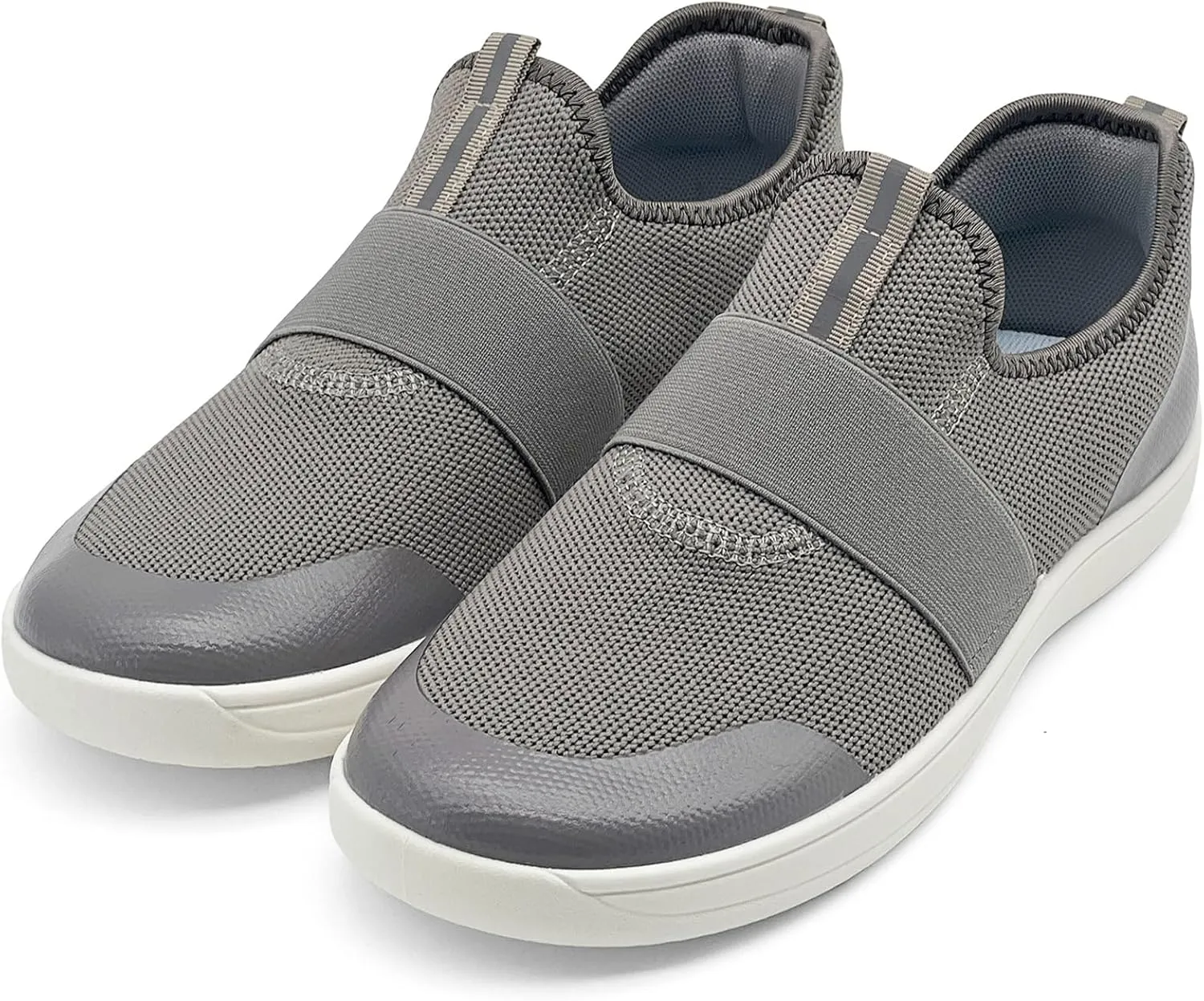 Kids Sneakers for Boys Girls Slip On Wide Toe Box Barefoot Shoes Toddler Minimalist Zero Drop Sneakers Breathable Tennis Walking Shoes