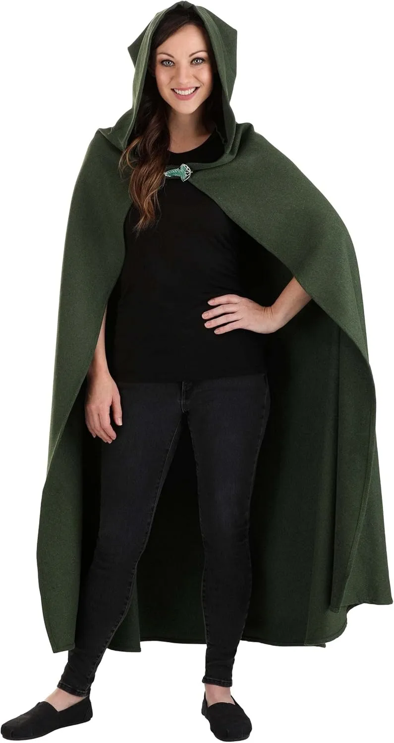 Lord of The Rings Adult Premium Elven Cloak, Lord of The Rings Coplay Cloak, Legolas Elven Cloak Costume Accessory