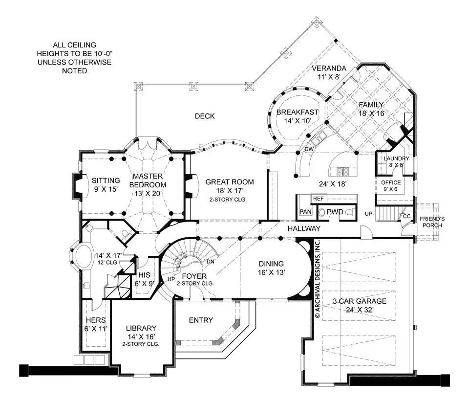 Luxurious Multi-Story Family Home