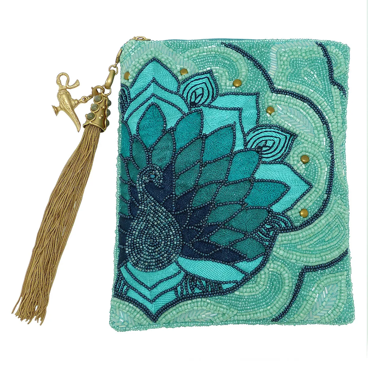 Mary Frances Bill Me Beaded Crossbody Toucan Handbag NWT