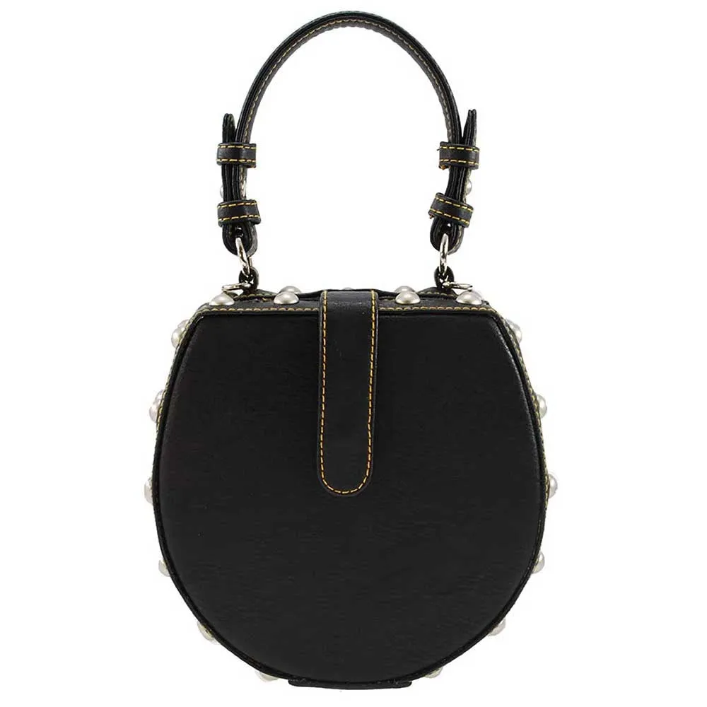 Mary Frances Mane Stay Embellished Horse Top Handle Bag Riding Equestrian 17-356